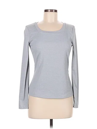 Pre-owned Unbranded Long Sleeve T-shirt In Gray
