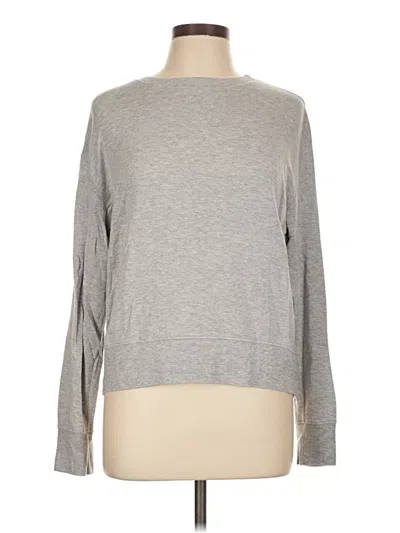 Pre-owned Unbranded Long Sleeve T-shirt In Gray