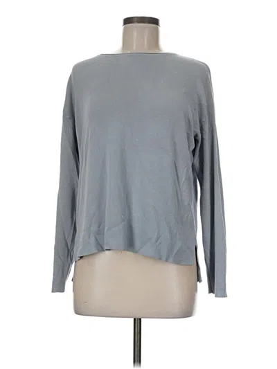 Pre-owned Unbranded Long Sleeve T-shirt In Gray