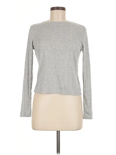 Unbranded Long Sleeve T-shirt In Gray