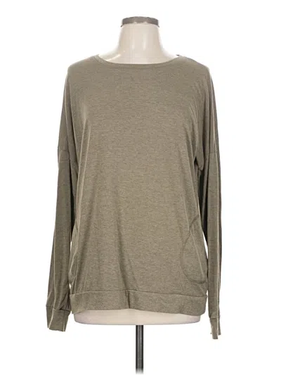 Pre-owned Unbranded Long Sleeve T-shirt In Green