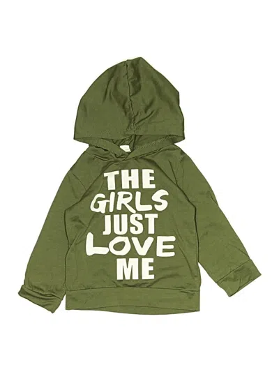 Pre-owned Unbranded Kids' Long Sleeve T-shirt In Green