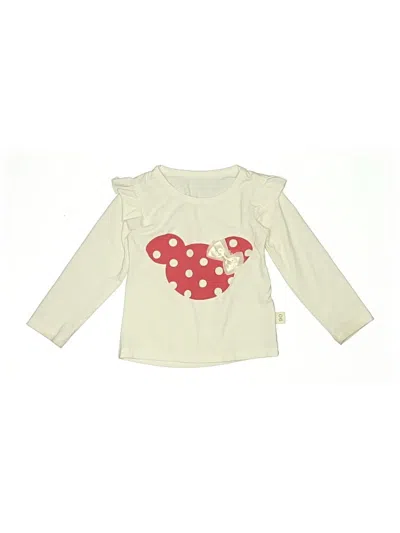 Pre-owned Unbranded Kids' Long Sleeve T-shirt In Ivory