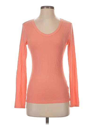 Unbranded Long Sleeve T-shirt In Orange