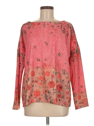 Pre-owned Unbranded Long Sleeve T-shirt In Pink