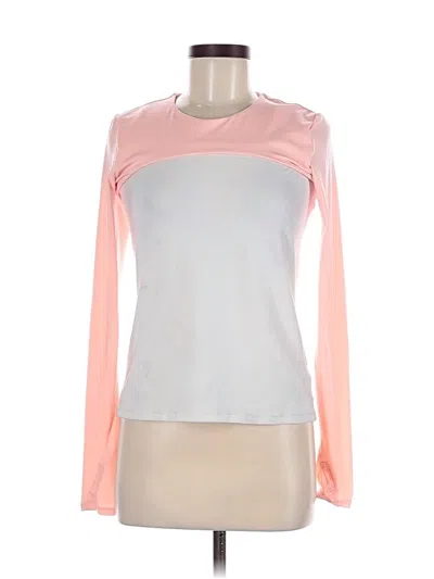 Pre-owned Unbranded Long Sleeve T-shirt In Pink