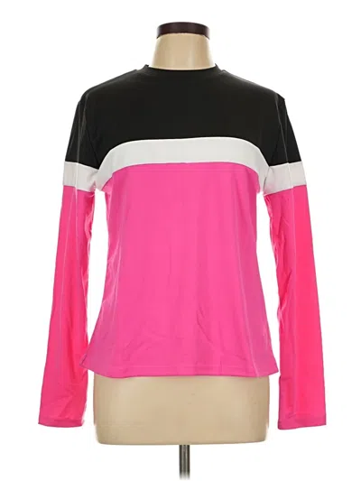 Pre-owned Unbranded Long Sleeve T-shirt In Pink