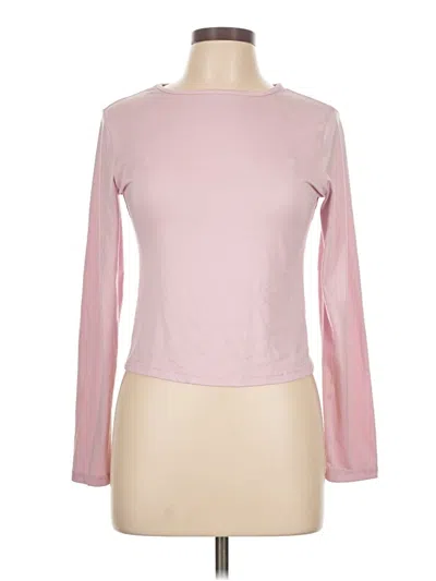 Pre-owned Unbranded Long Sleeve T-shirt In Pink