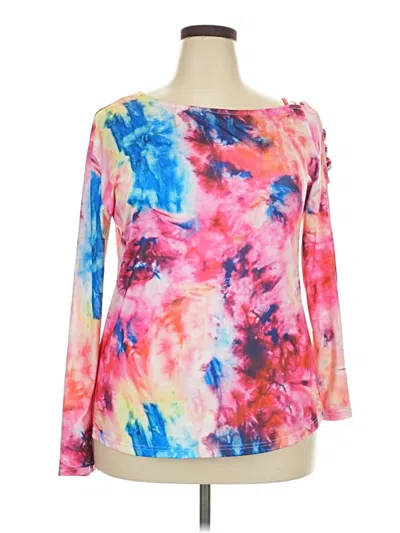 Pre-owned Unbranded Long Sleeve T-shirt In Pink