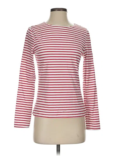 Pre-owned Unbranded Long Sleeve T-shirt In Red