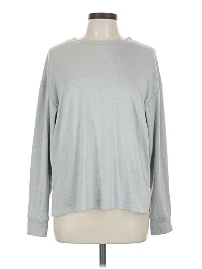 Pre-owned Unbranded Long Sleeve T-shirt In Silver