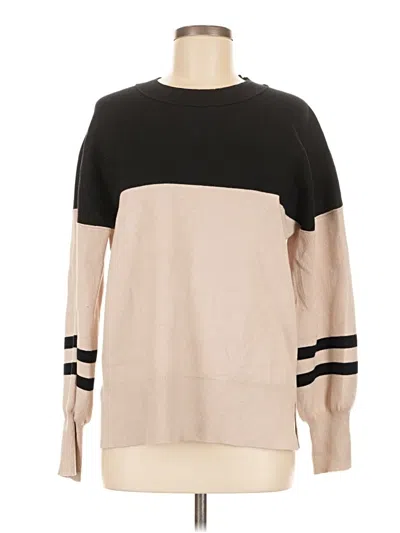 Pre-owned Unbranded Long Sleeve T-shirt In Tan