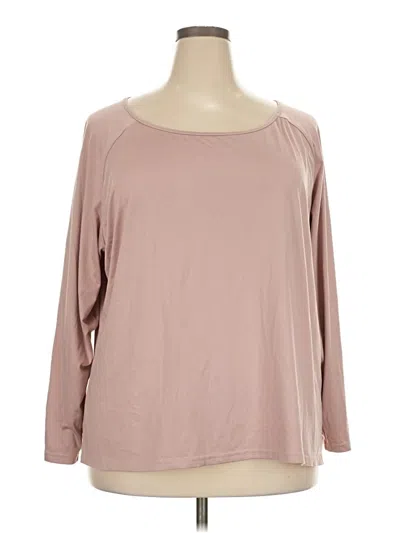 Pre-owned Unbranded Long Sleeve T-shirt In Tan