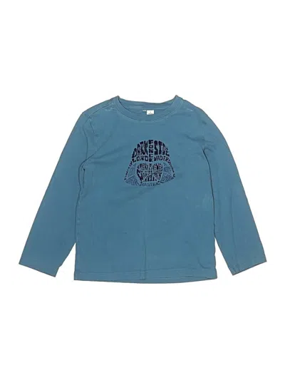 Pre-owned Unbranded Kids' Long Sleeve T-shirt In Teal