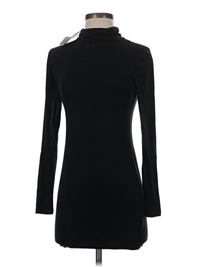 Unbranded Long Sleeve Turtleneck In Black
