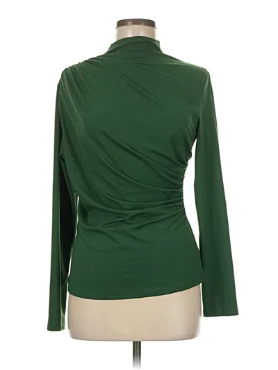 Pre-owned Unbranded Long Sleeve Turtleneck In Green