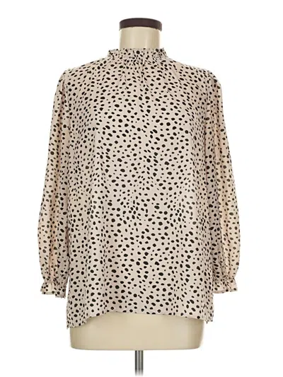 Pre-owned Unbranded Long Sleeve Turtleneck In Ivory
