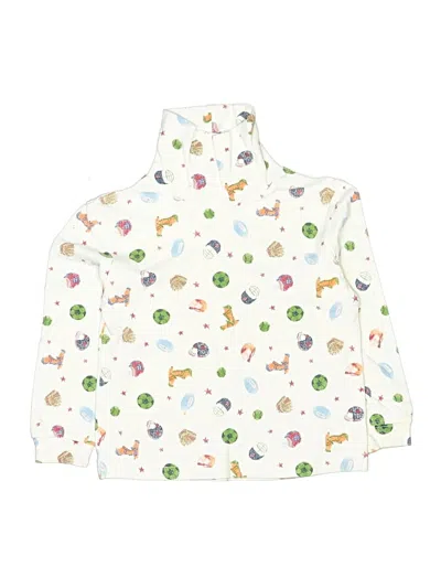 Pre-owned Unbranded Kids' Long Sleeve Turtleneck In White