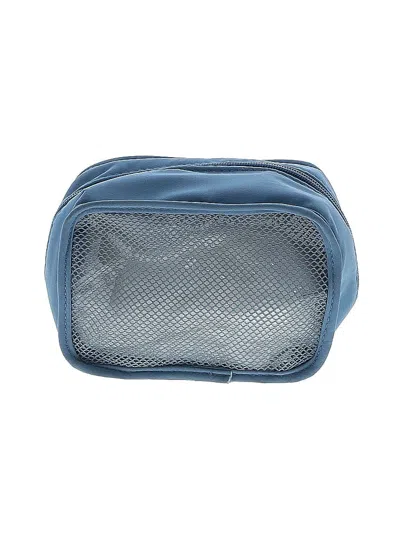Pre-owned Unbranded Makeup Bag In Blue