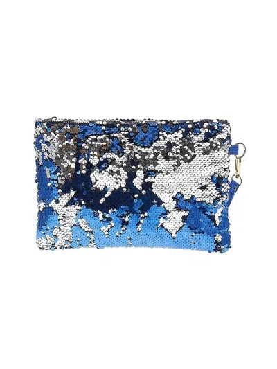 Pre-owned Unbranded Makeup Bag In Blue