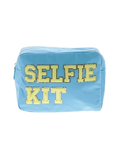 Pre-owned Unbranded Makeup Bag In Blue