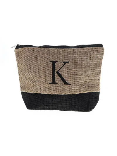 Pre-owned Unbranded Makeup Bag In Brown