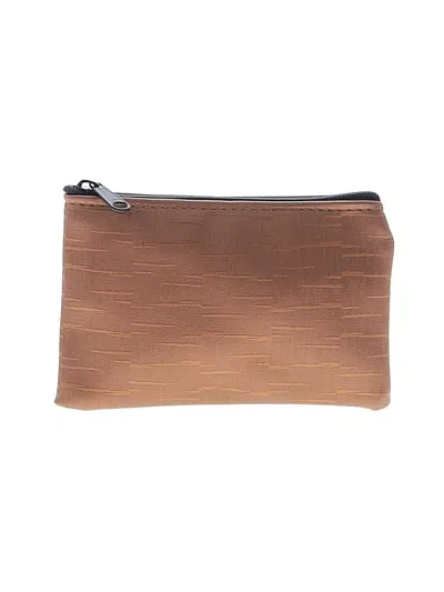 Pre-owned Unbranded Makeup Bag In Brown