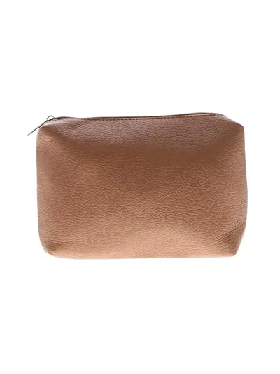 Pre-owned Unbranded Makeup Bag In Brown