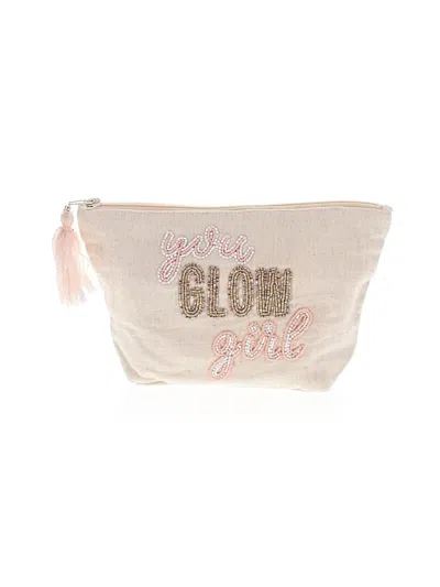 Pre-owned Unbranded Makeup Bag In Brown