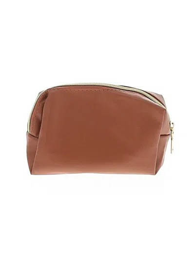 Pre-owned Unbranded Makeup Bag In Brown