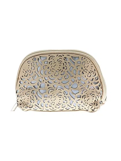 Pre-owned Unbranded Makeup Bag In Gold