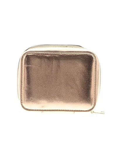 Pre-owned Unbranded Makeup Bag In Gold
