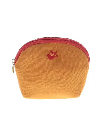 Pre-owned Unbranded Makeup Bag In Orange
