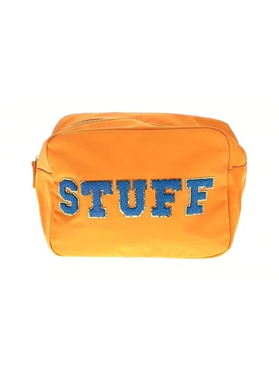 Pre-owned Unbranded Makeup Bag In Orange