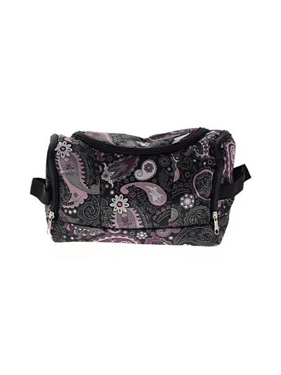 Pre-owned Unbranded Makeup Bag In Purple