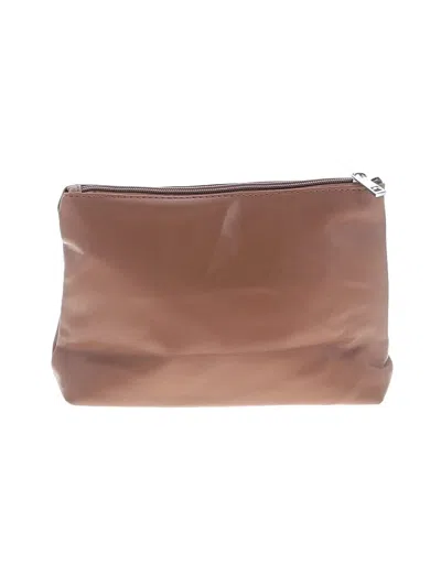 Pre-owned Unbranded Makeup Bag In Tan