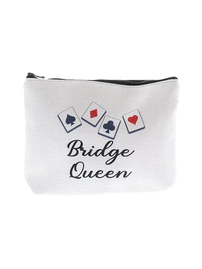 Pre-owned Unbranded Makeup Bag In White