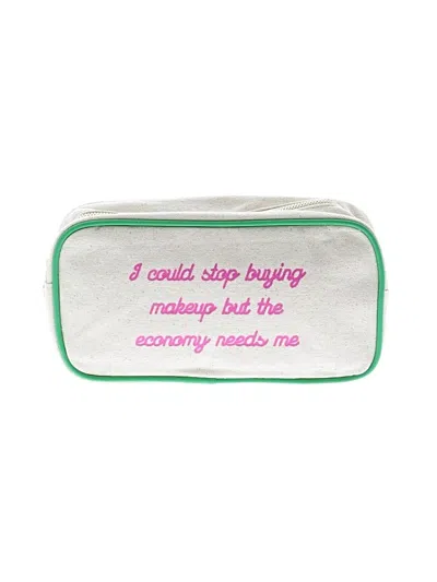 Pre-owned Unbranded Makeup Bag In White