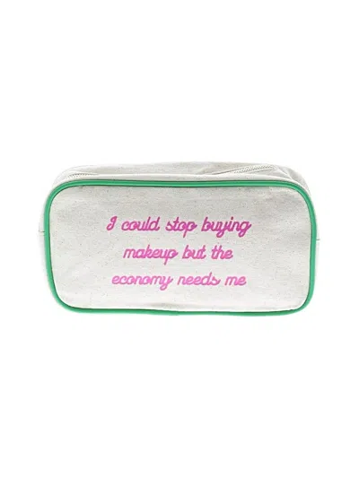 Pre-owned Unbranded Makeup Bag In White