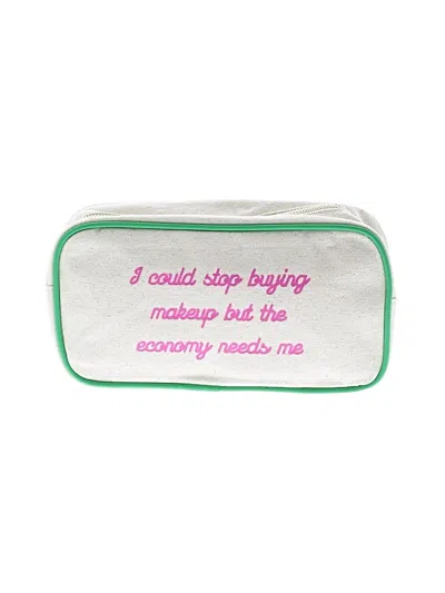 Pre-owned Unbranded Makeup Bag In White