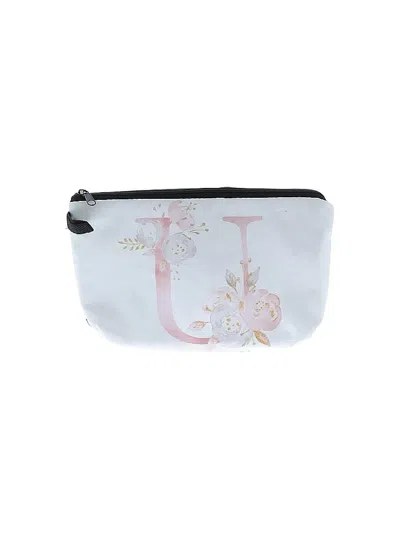 Pre-owned Unbranded Makeup Bag In White