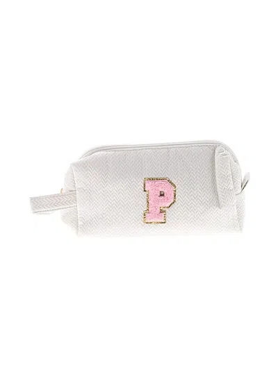Pre-owned Unbranded Makeup Bag In White