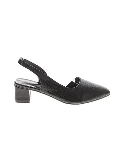 Pre-owned Unbranded Mule/clog In Black