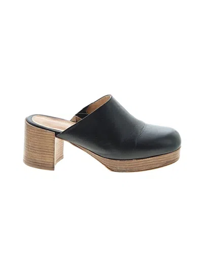 Pre-owned Unbranded Mule/clog In Black