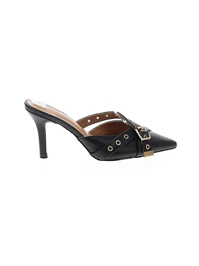 Pre-owned Unbranded Mule/clog In Black