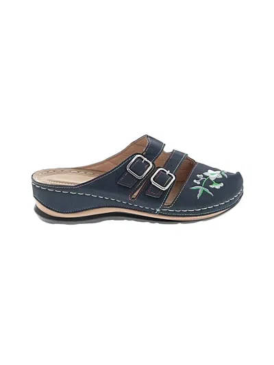Pre-owned Unbranded Mule/clog In Blue