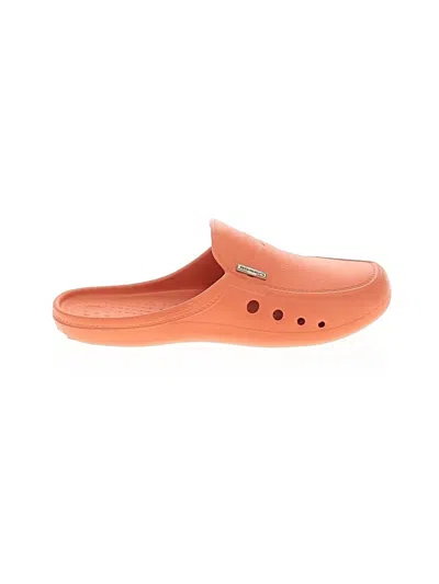 Pre-owned Unbranded Mule/clog In Orange