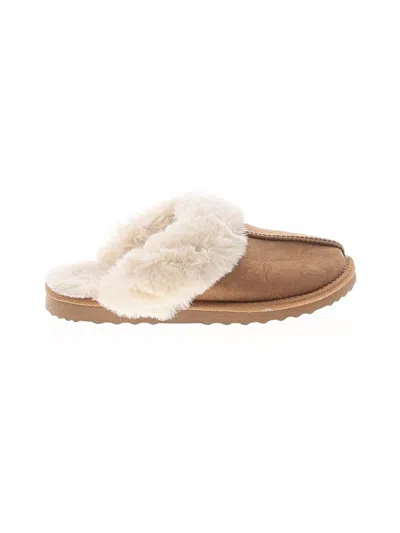 Pre-owned Unbranded Mule/clog In Tan