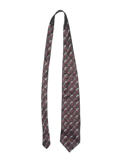 Pre-owned Unbranded Kids' Necktie In Burgundy