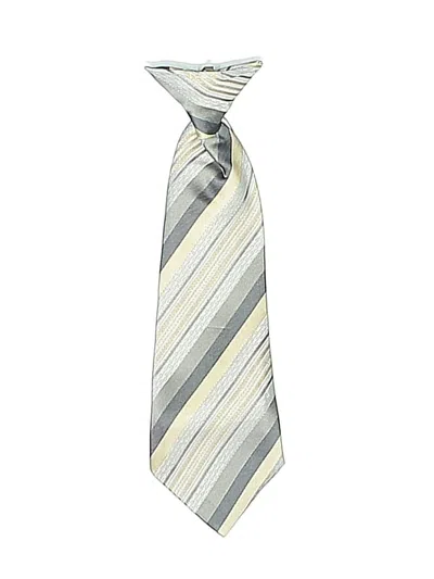 Pre-owned Unbranded Kids' Necktie In Gray